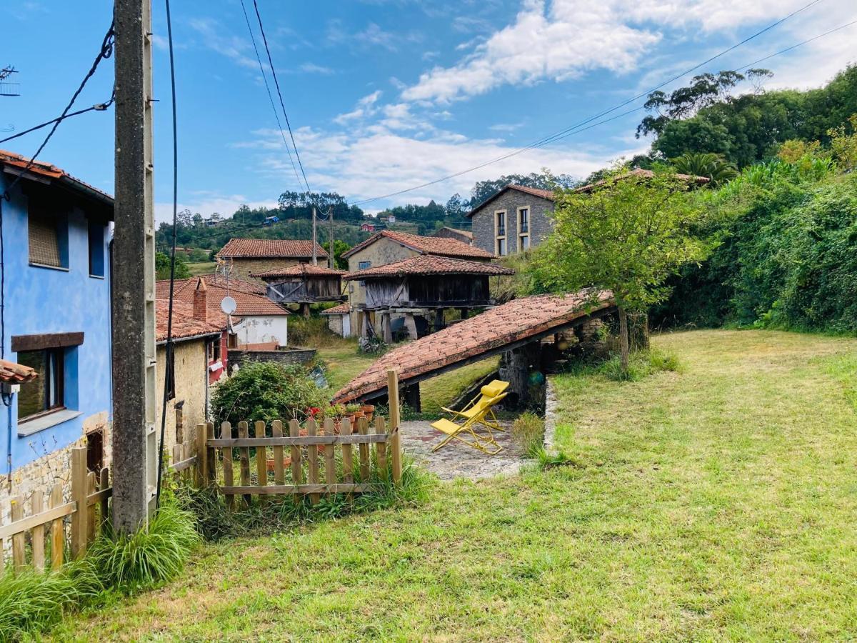Casa Azul Rodiles Villa Selorio Exteriör bild